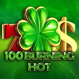 100 Burning Hot online game logo by Amusnet Interactive on lalabetss.nl