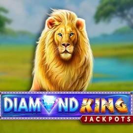 Diamond King Jackpots logo – Jackpots by SpinPlay Games at LalaBet Casino
