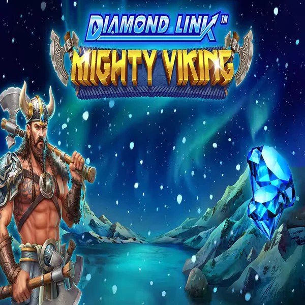 Diamond Link Mighty Viking logo by Greentube at LalaBet Casino