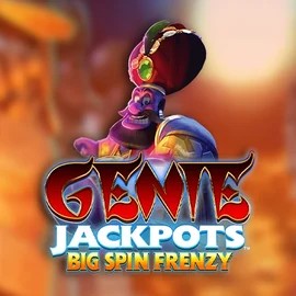 Genie Jackpots: Big Spin Frenzy online game logo by Blueprint Gaming on lalabetss.nl
