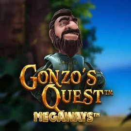 Gonzo's Quest Megaways slot logo by Red Tiger Gaming at LalaBet Casino