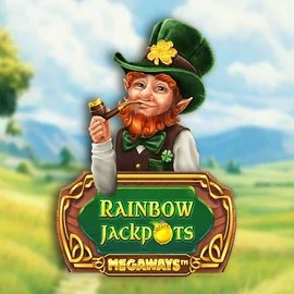 Rainbow Jackpots Megaways slot visual from Red Tiger Gaming available on lalabetss.nl